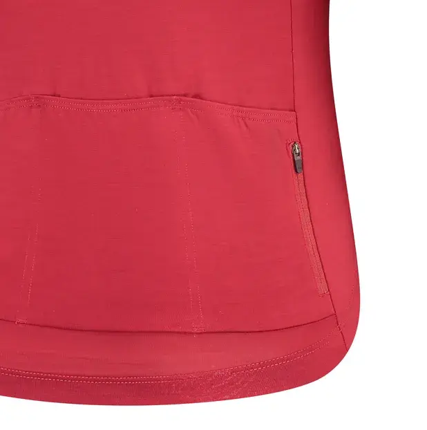 FUTURUM JORIS PRO Merino Fietsshirt Korte Mouwen Rood Heren