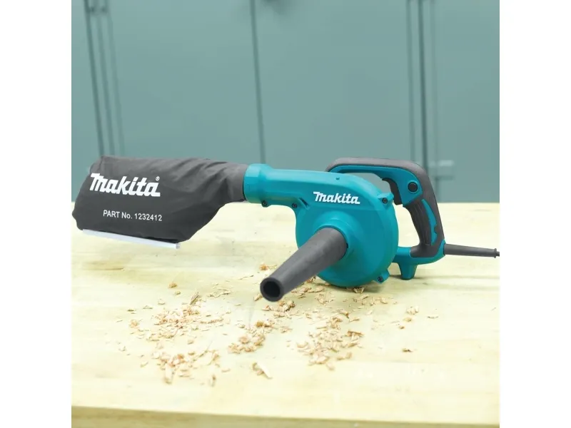 Makita UB1103 - Bladblæser - elektrisk - 600 W - 0-16000 opm - 0-246 m³/h - 2 kg