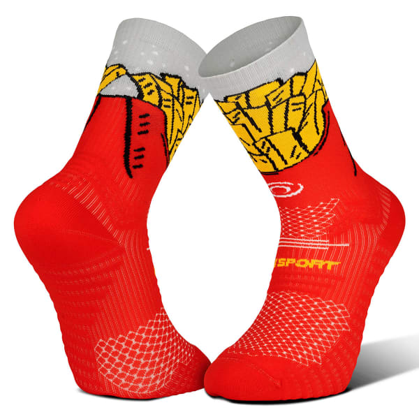 Chaussette running BV SPORT TRAIL COLLECTOR NUTRI FRITES FRITES