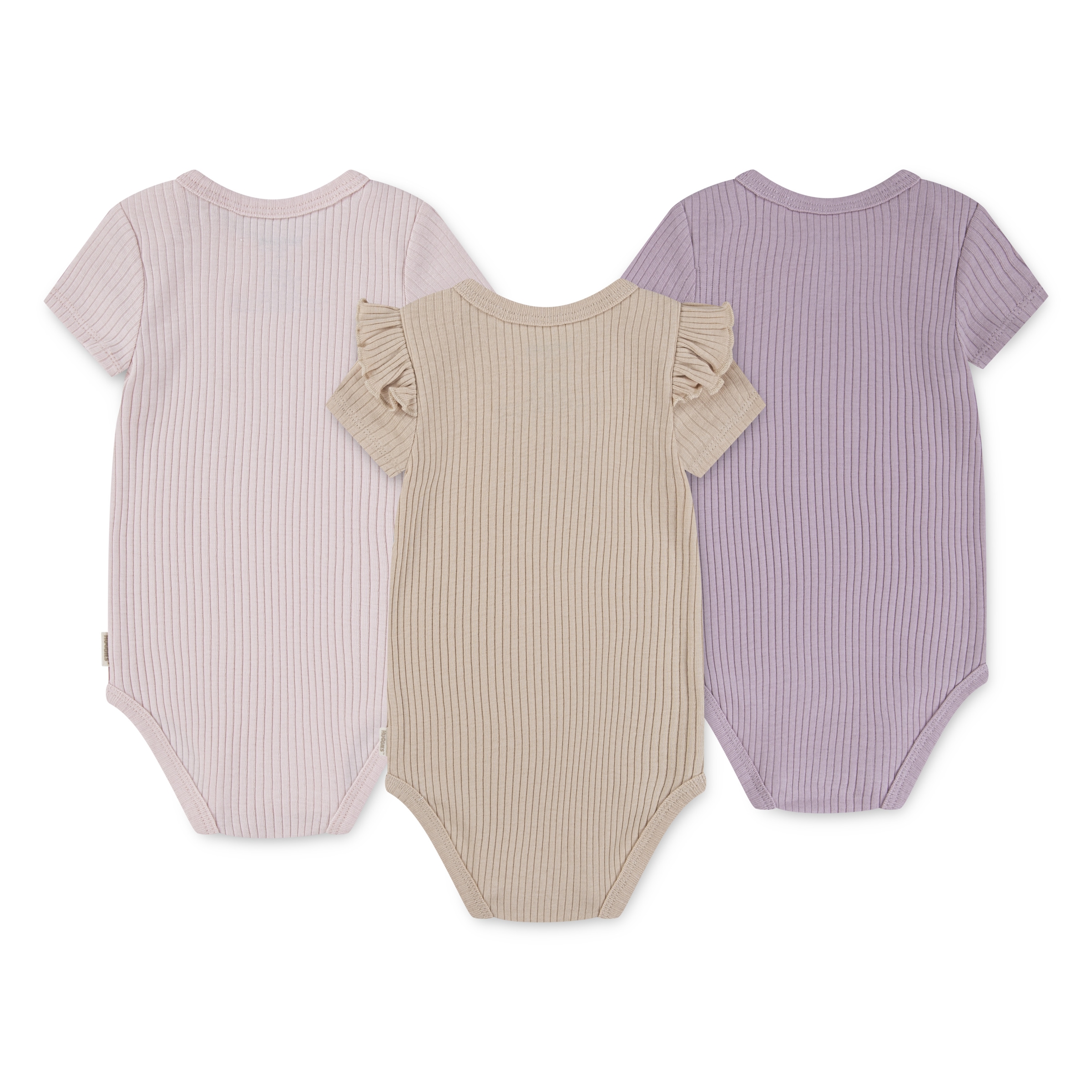 HUGGIES babywear Kurzarmbody »HUGG 3PK BODYSUIT«, 3 Stk. aus Baumwolle