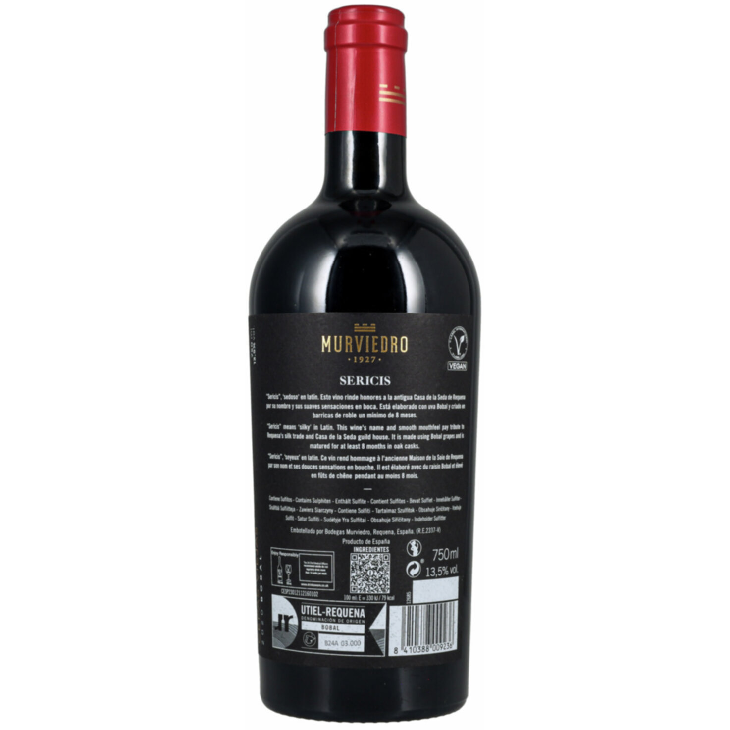 Utiel-Requena DO Cepas Viejas Sericis Bobal Bodegas Murviedro -75cl