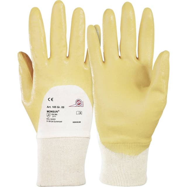 KCL Monsun® 105-7 Bomuld Arbejdshandske Størrelse
