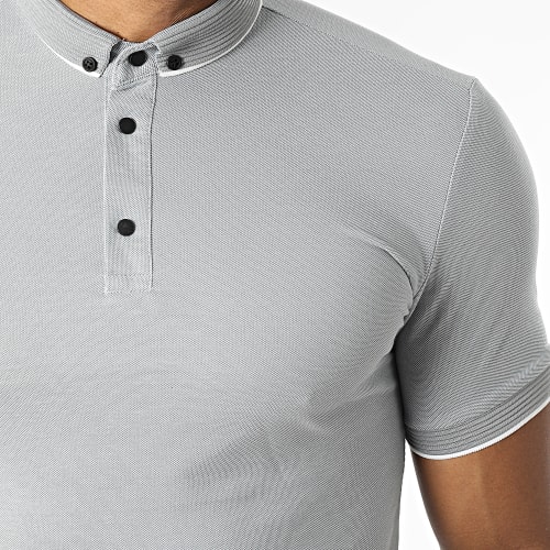 Polo Manches Courtes 1025 Gris