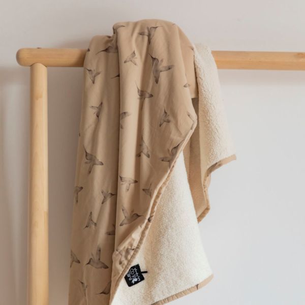 Mies & Co Little Dreams Ledikantdeken 110 x 140 cm Humus