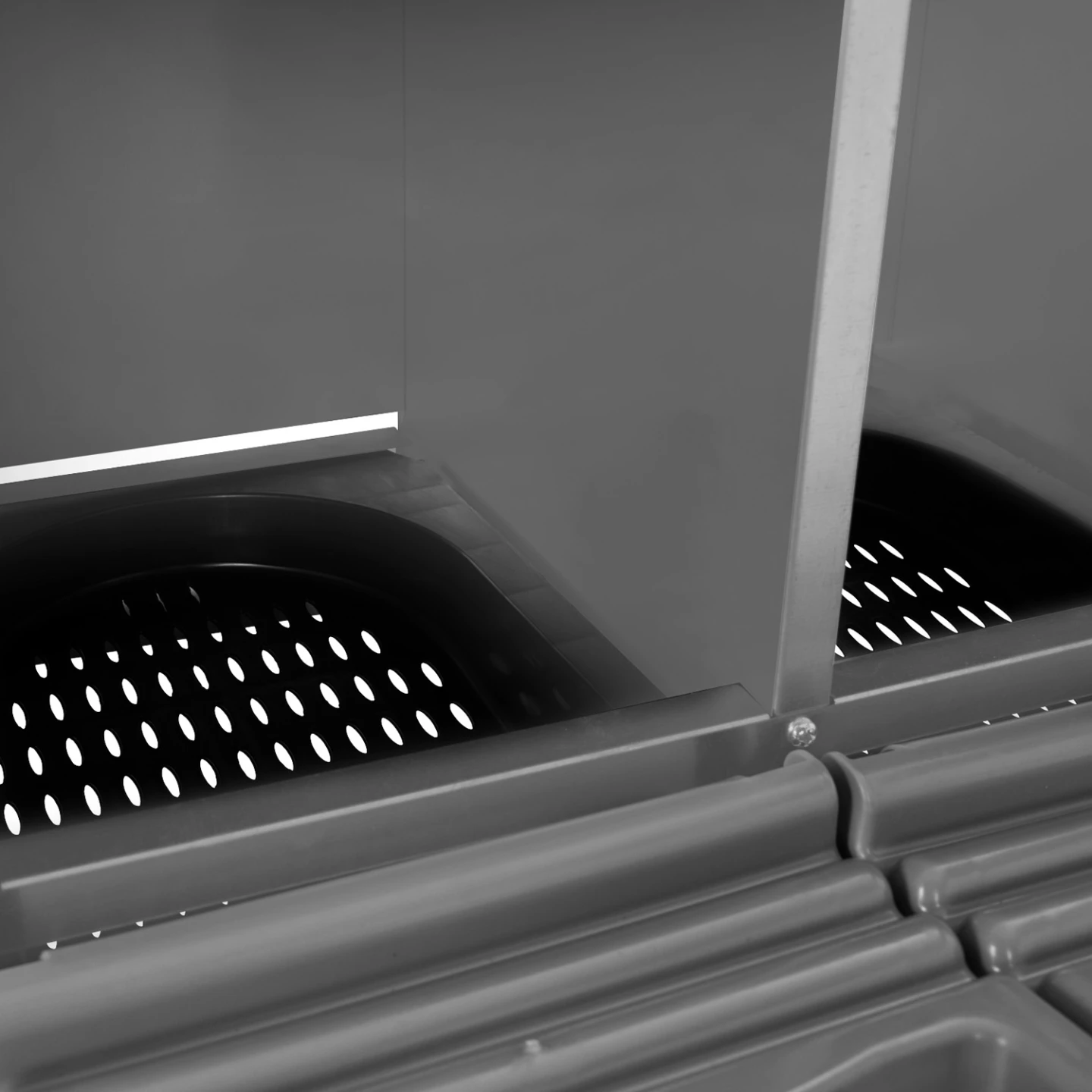 Pondoir pour poules 3 emplacements nichoir en métal avec fond