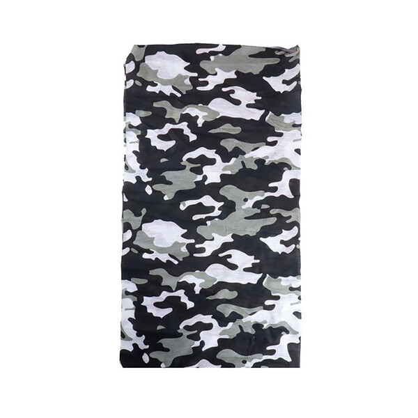Harisson - Tube imprimé Arctic Camo Camouflage Noir / Blanc