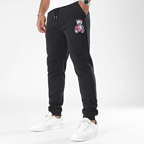Pantalon Jogging Art Series Rose Noir