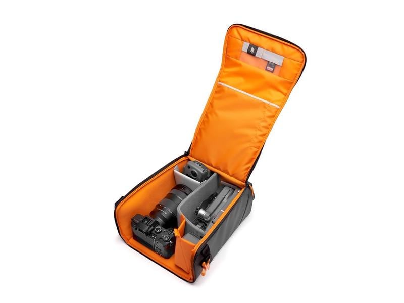 Lowepro Kameratasche GearUp Creator Box XL II (GRL) Grau Reise-Organizer und Tasche für spiegellose Kameras, digitale Geräte, Kabel und Zubehör