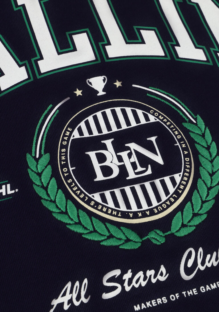 BALLIN donkerblauwe ballin t-shirt 23017115