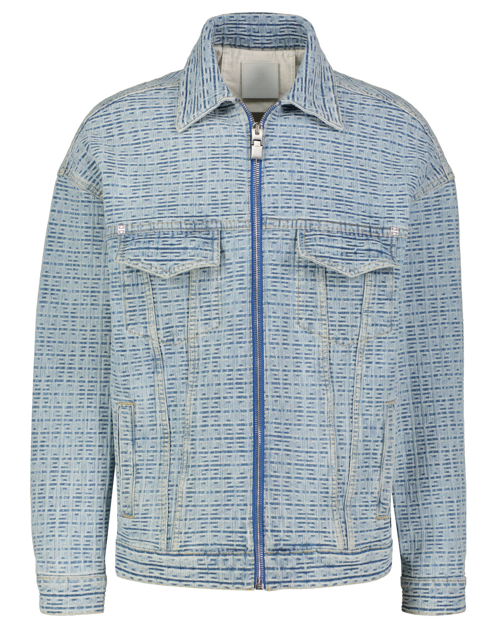 Givenchy| Herren Jeansjacke OVERSIZED 4G RIVET
