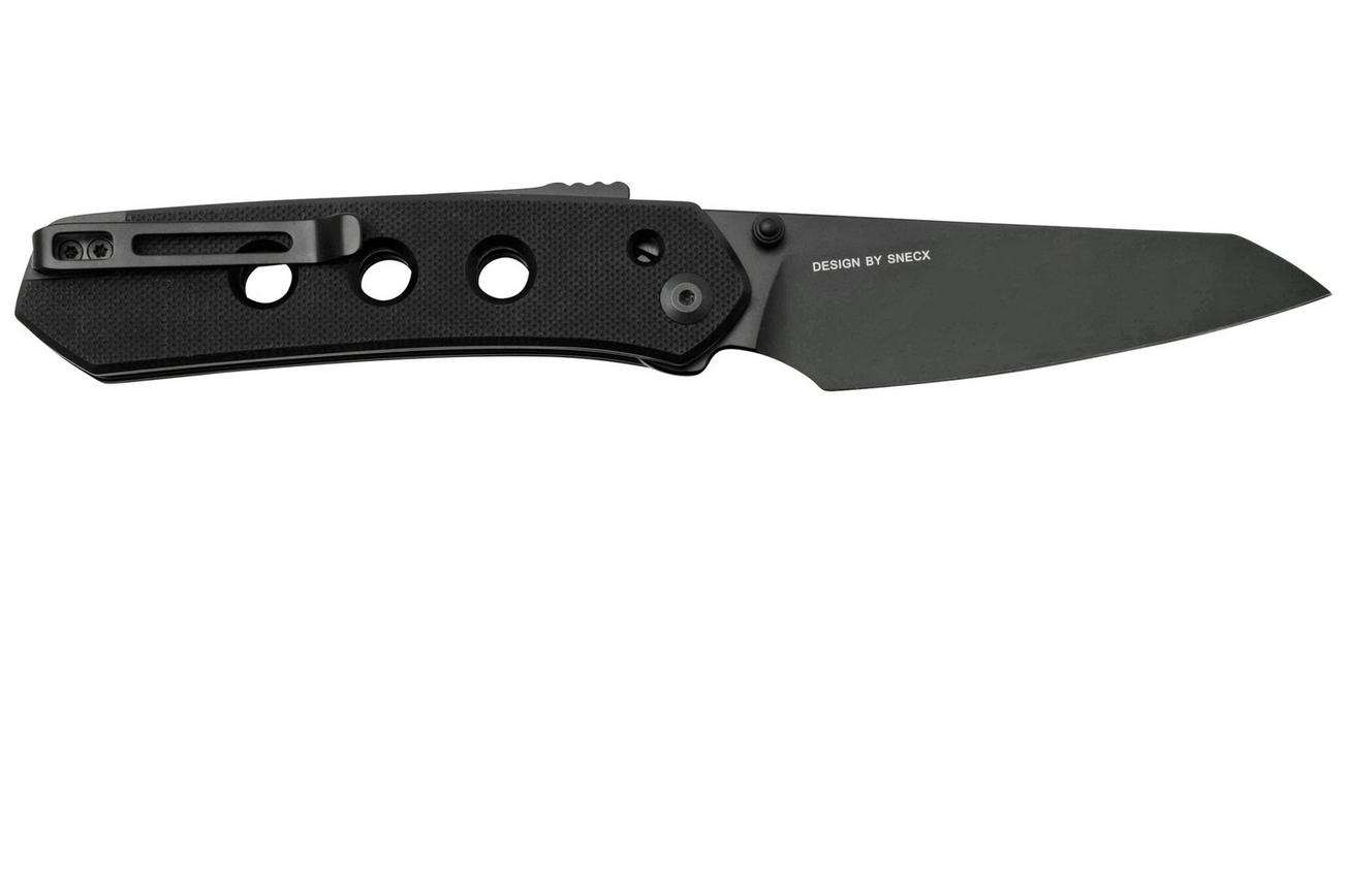 Civivi Vision FG C22036-1 Black G10, Black Nitro-V Blade, zakmes, Snecx Tan design