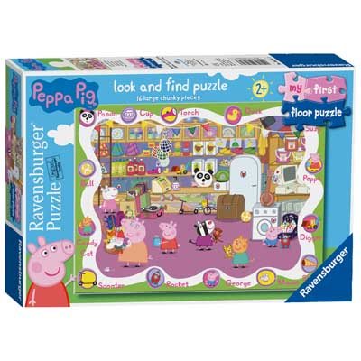 Peppa Pig 16 Pcs First Floor Puzzle