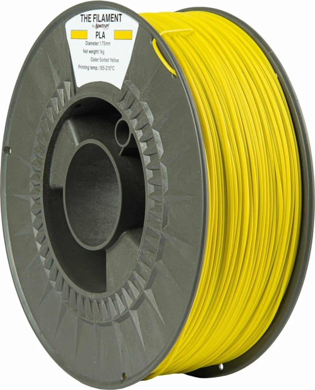 The Filament  PLA Sorbet Yellow, 1,75 mm / 1000 g    Zuverlässiges & kostengünstiges PLA in Sorbet Yellow
