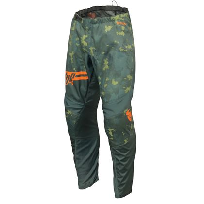 Pantalon cross Thor SECTOR DIGI YOUTH - Vert / Blanc