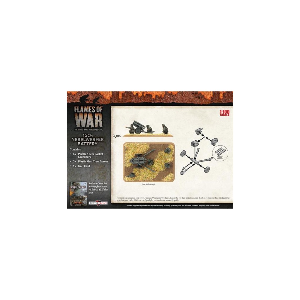 Flames of War - 15cm Nebelwerfer Battery