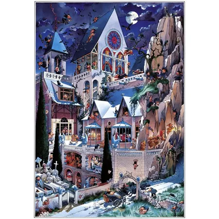 Heye Puzzle - Castle of Horror, Loup, 2000 Teile