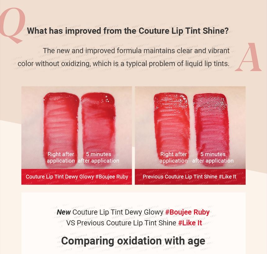 espoir - Couture Lip Tint Dewy Glowy - 4 kleuren