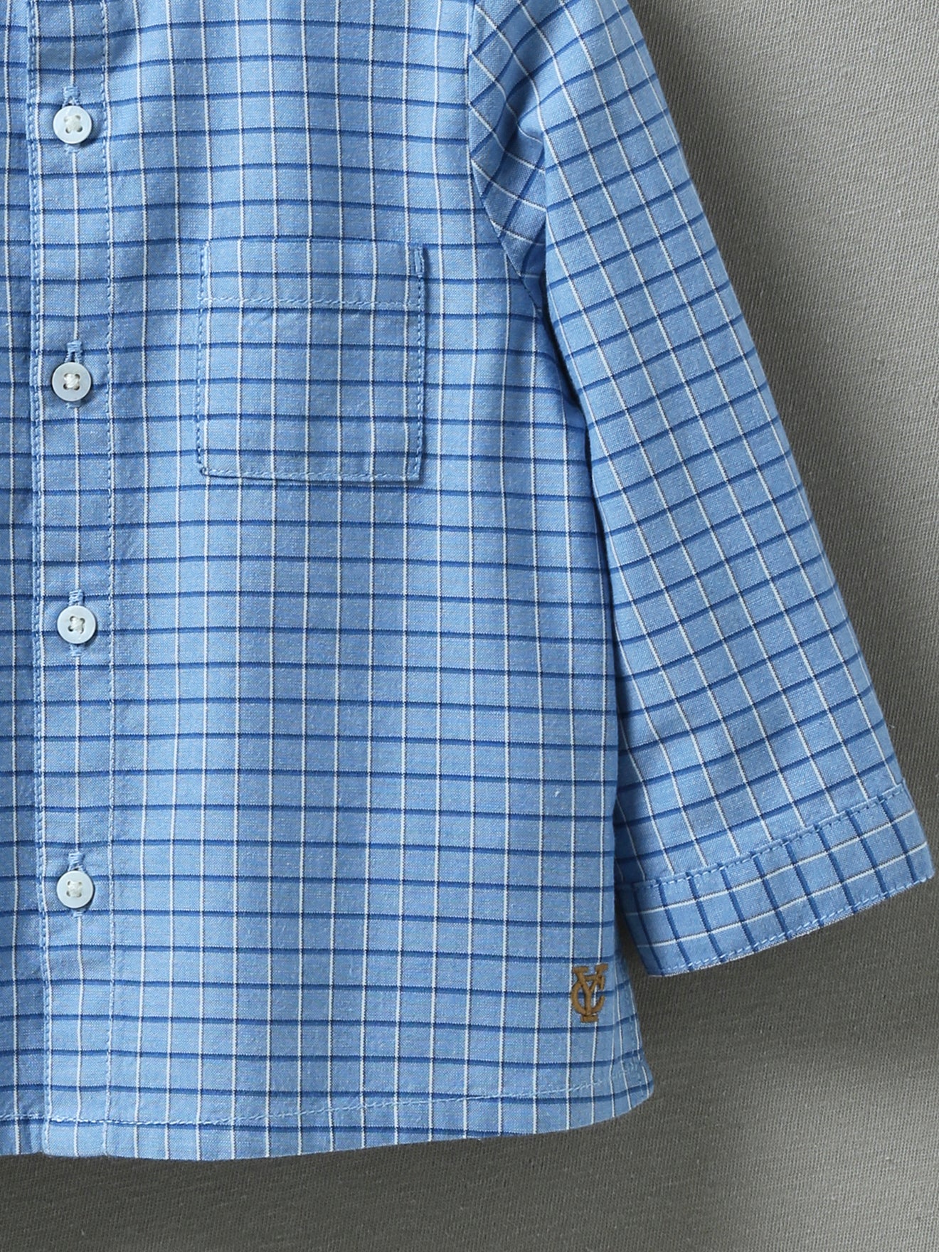 Chemise Bébé à carreaux Tattersall