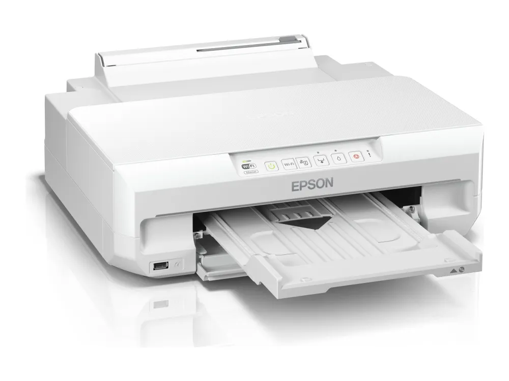 Epson Expression Photo XP-65 - Printer - farve - Duplex - blækprinter - A4/Legal - 5760 x 1440 dpi - op til 9.5 spm (mono) / op til 9 spm (farve) - kapacitet: 100 ark - USB, LAN, Wi-Fi