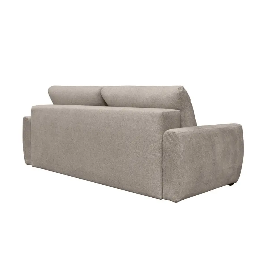 CALICOSY - Slaapbank ALBA - Beige - 76x246x112 cm