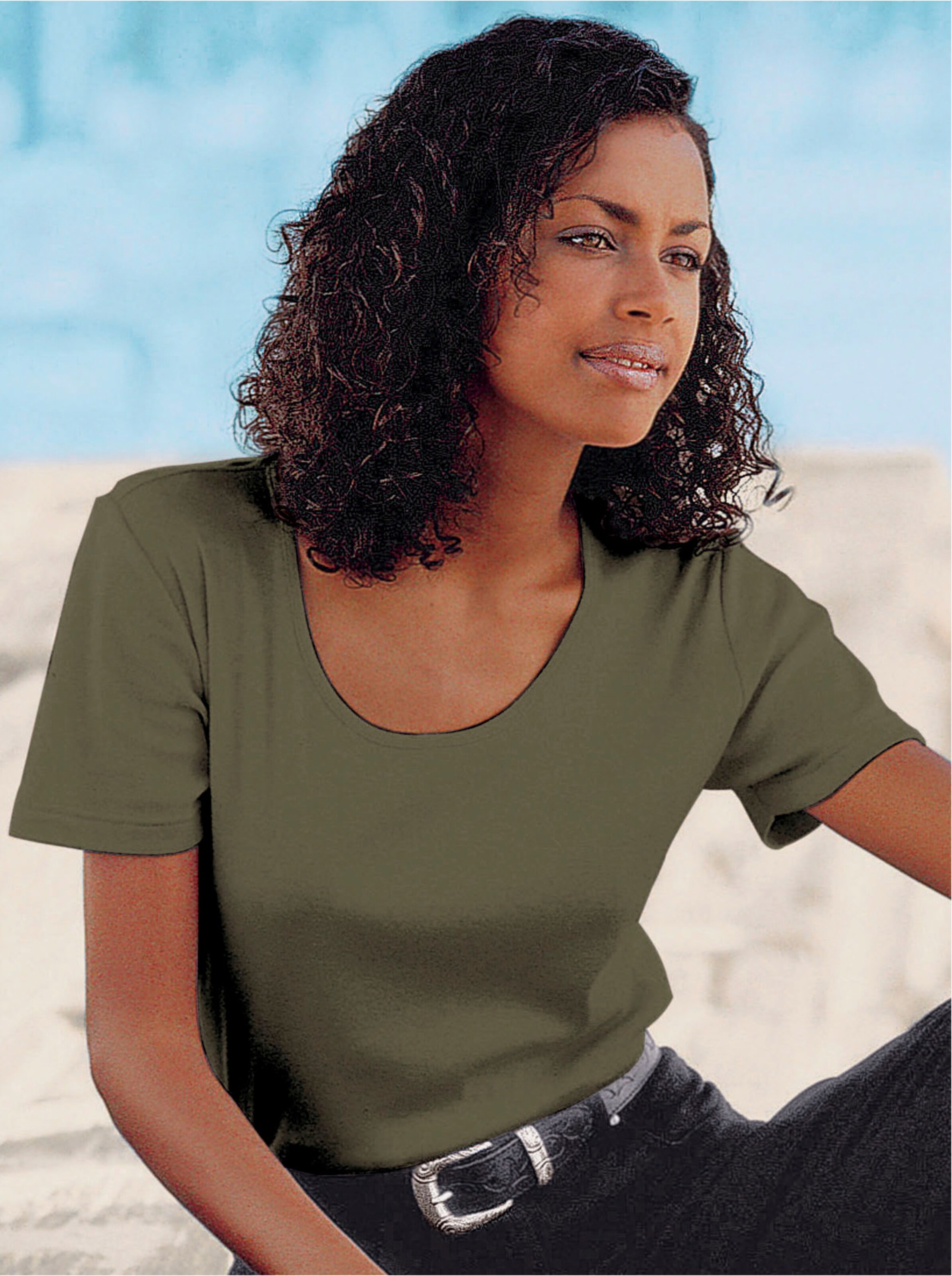 Rundhalsshirt