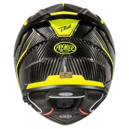 Casque Premier DEVIL CARBON STY - Noir / Jaune