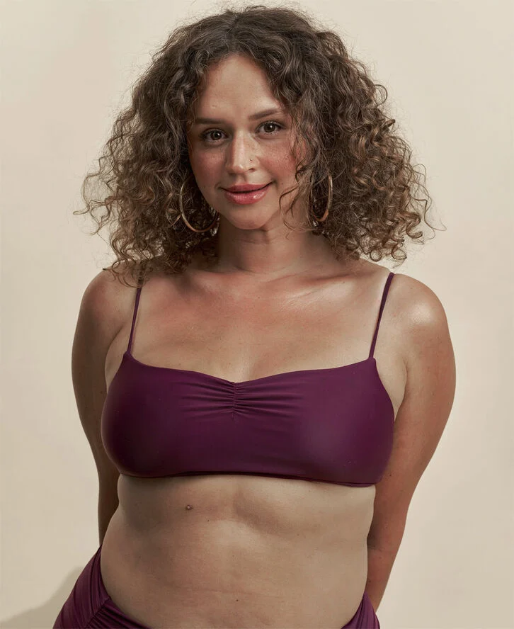 Cartel Copenhagen Cartel x Flow bikini top - Deep Deep