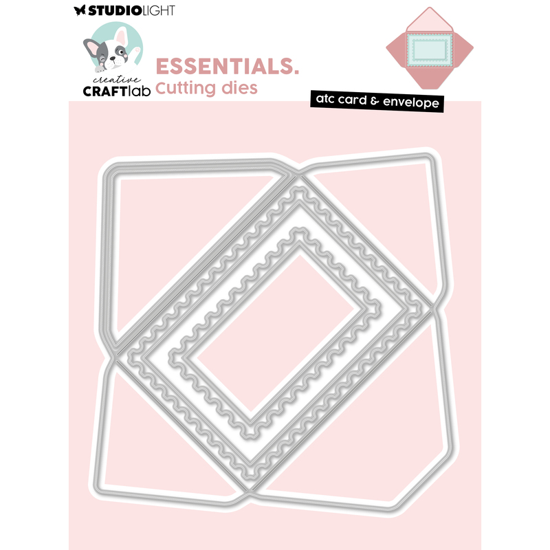 SIZZIX Stanzformen Karte & Couvert, 6 Stück
