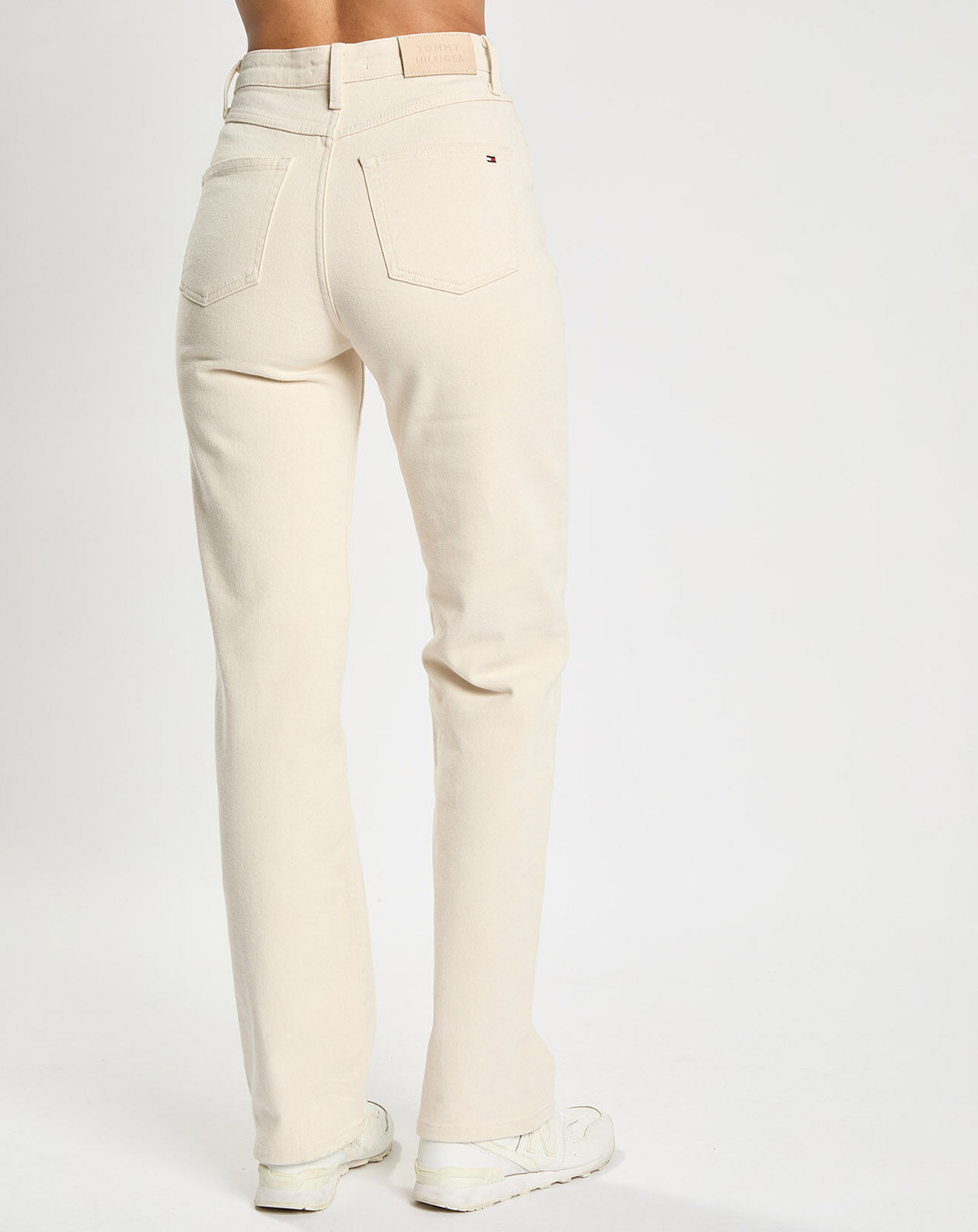 Tommy Hilfiger Jean droit relaxed écru