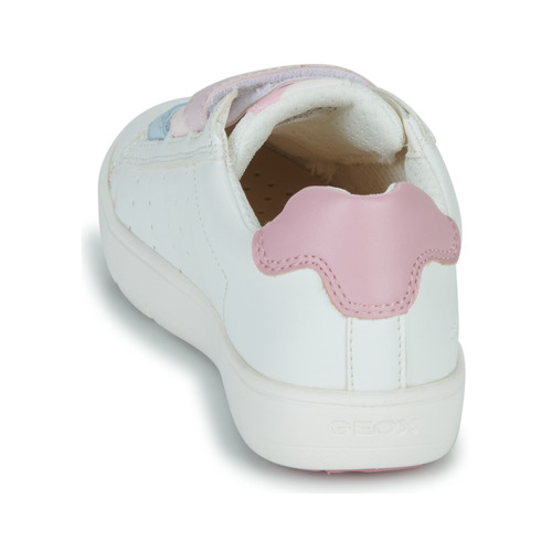 Geox - J SILENEX GIRL B - Blanc / Rose / Bleu