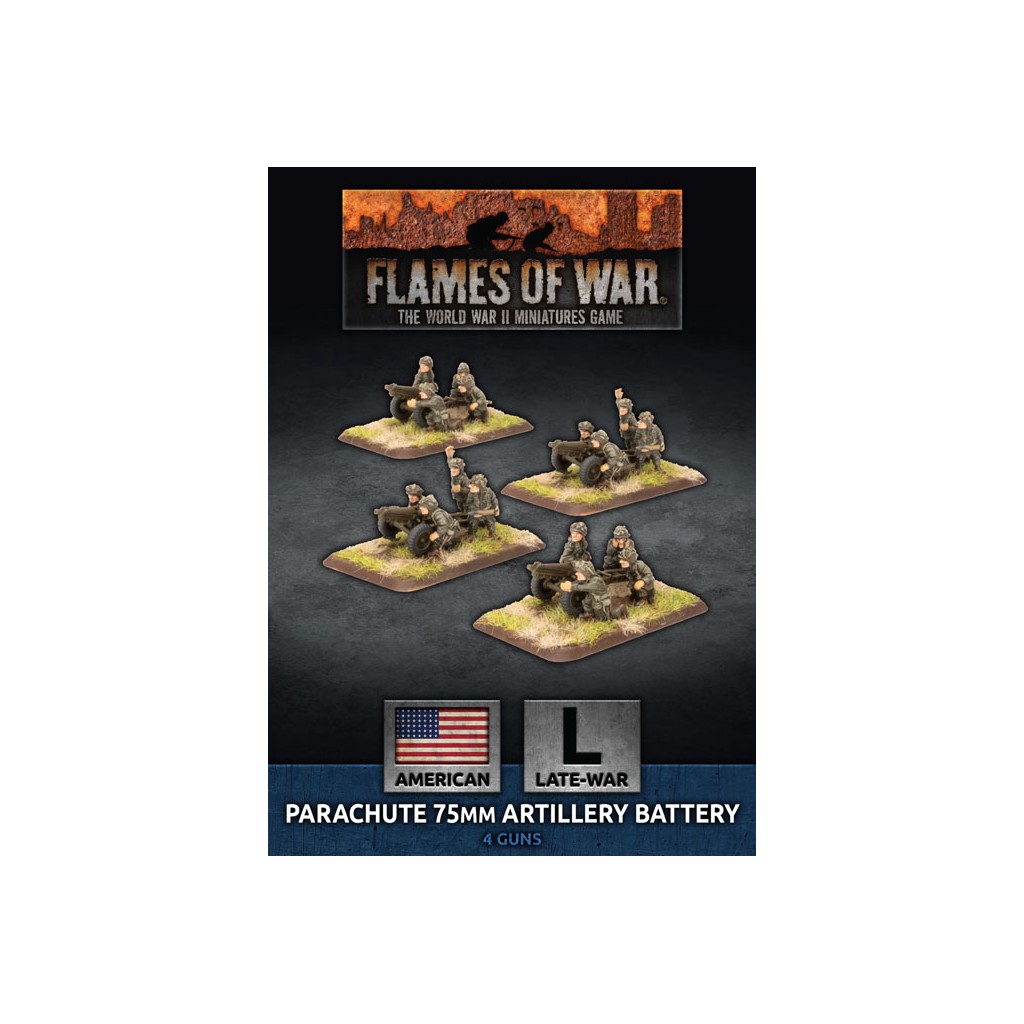 Flames of War - Parachute 75mm Artillery Battery