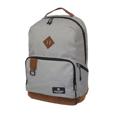 Sac à dos Walker Pure Eco - 2 compartiments - blanc (cloud) - Carpentras