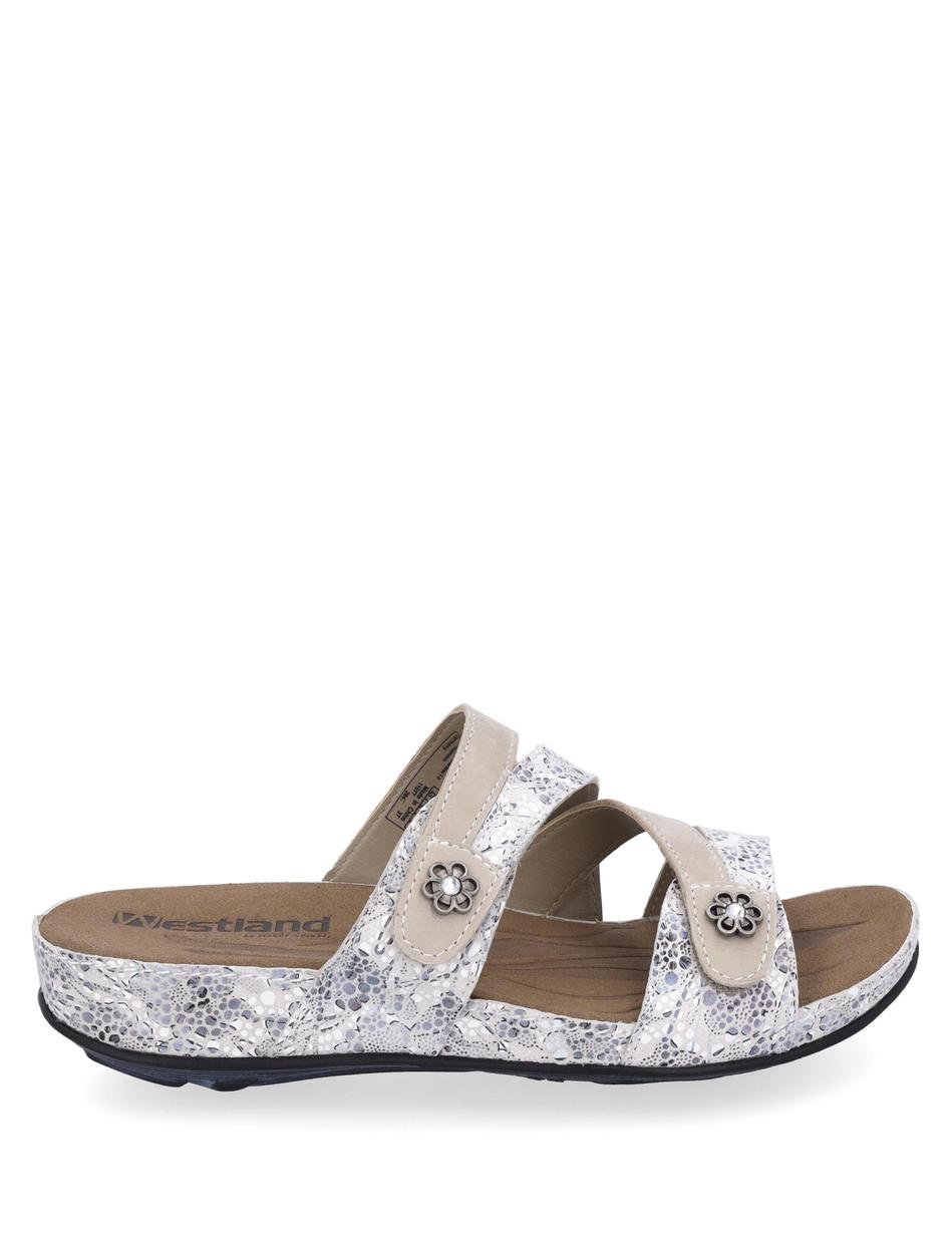 Sandale Fidschi 77, beige-multi