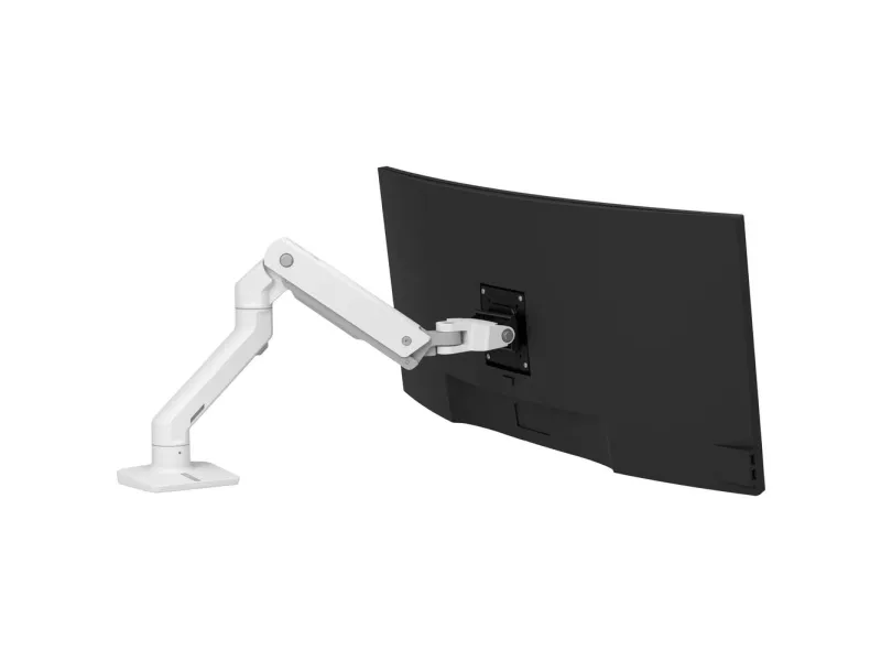 Ergotron HX - Monteringssæt (monitorarm) - for Monitor - hvid - skærmstørrelse: up to 49