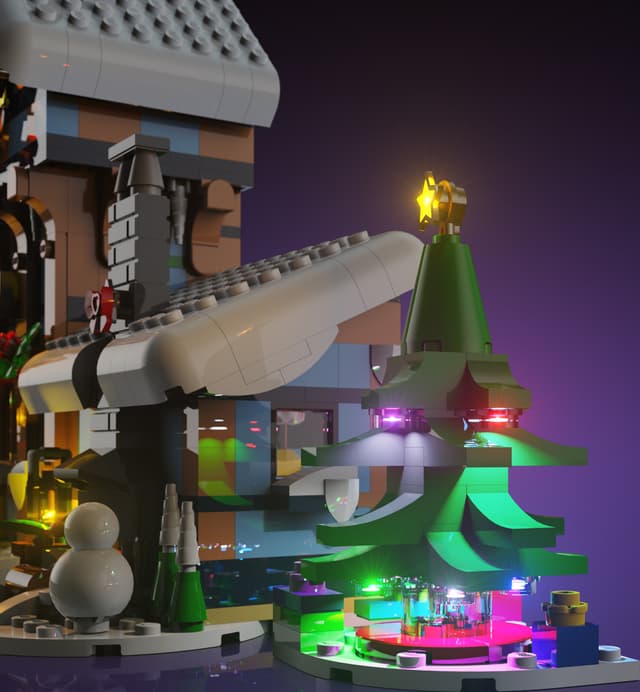 Light My Bricks™ Santa's Post Office lyskit
