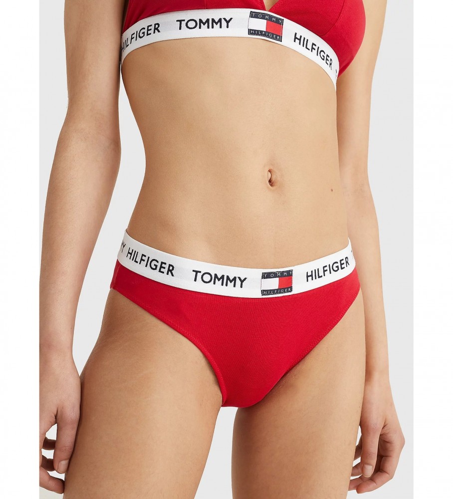 Calcinha Tommy Hilfiger 85 vermelha
