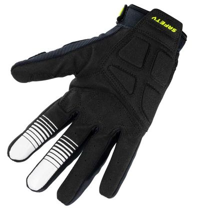 Gants Enduro Kenny SAFETY - BLACK GREY NEON YELLOW 2023 - Noir / Jaune