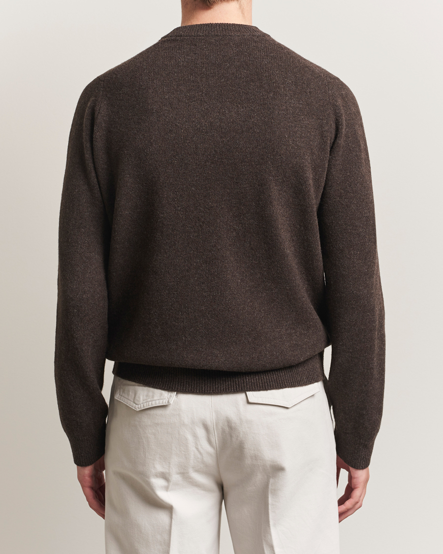 Samsøe Samsøe Isak Knitted Crew Neck Turkish Coffee