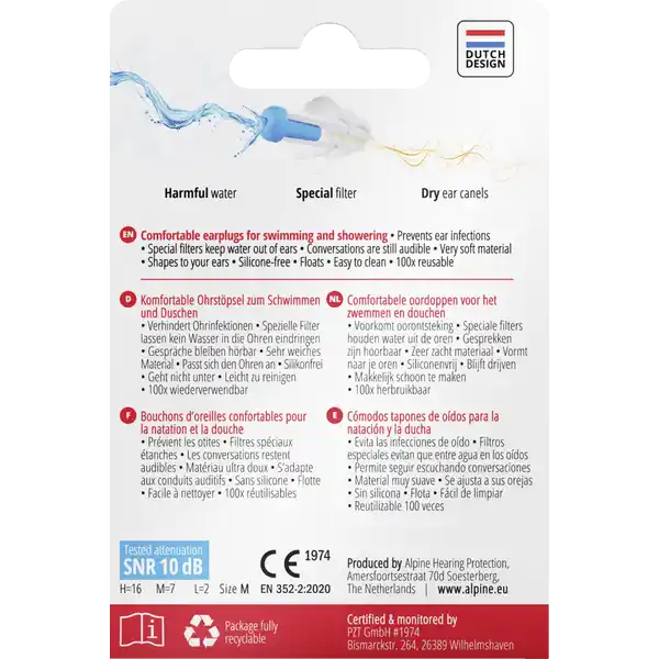 SwimSafe Ohrenstöpsel