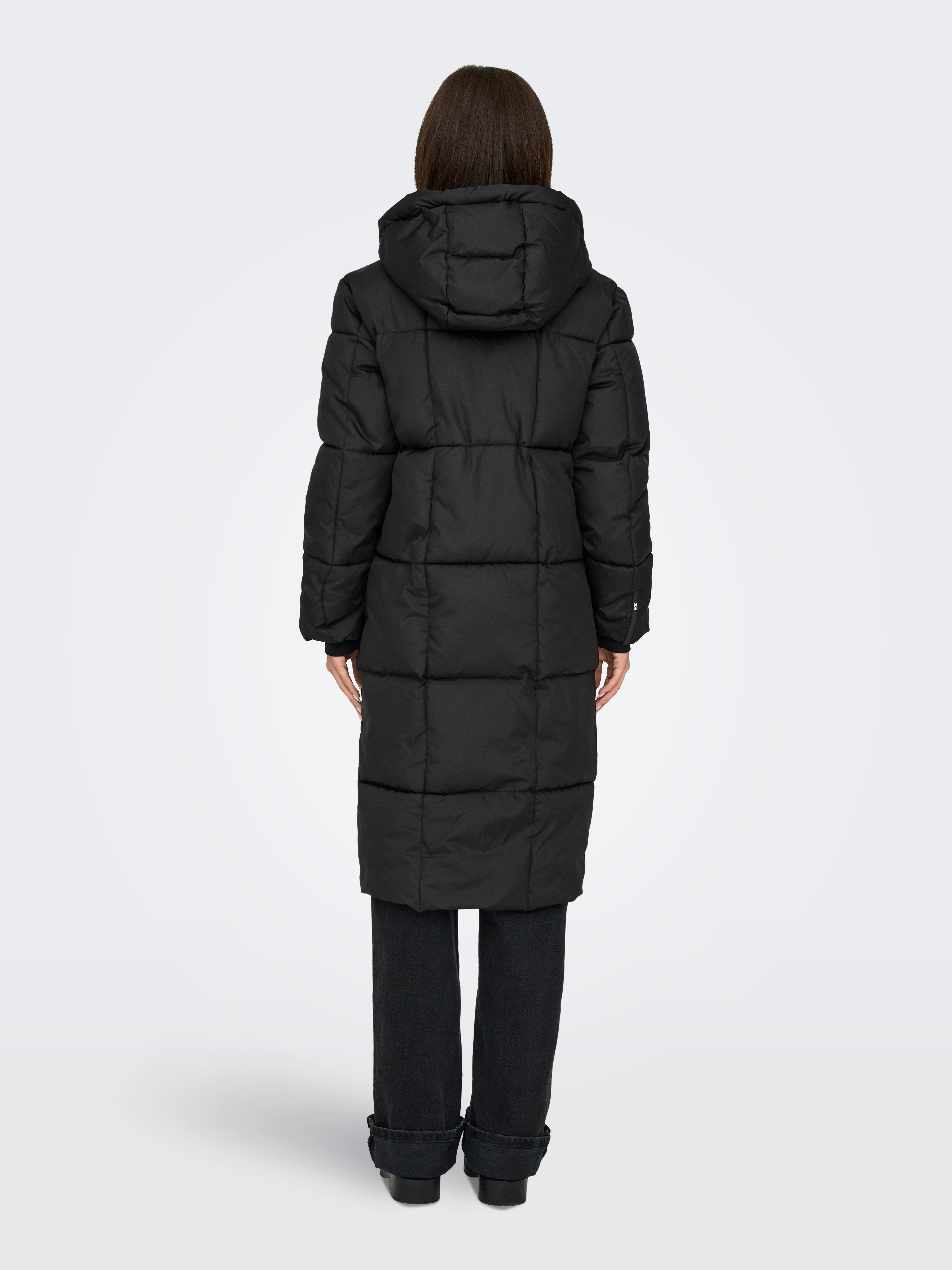 JDYEVERLY Steppmantel Black