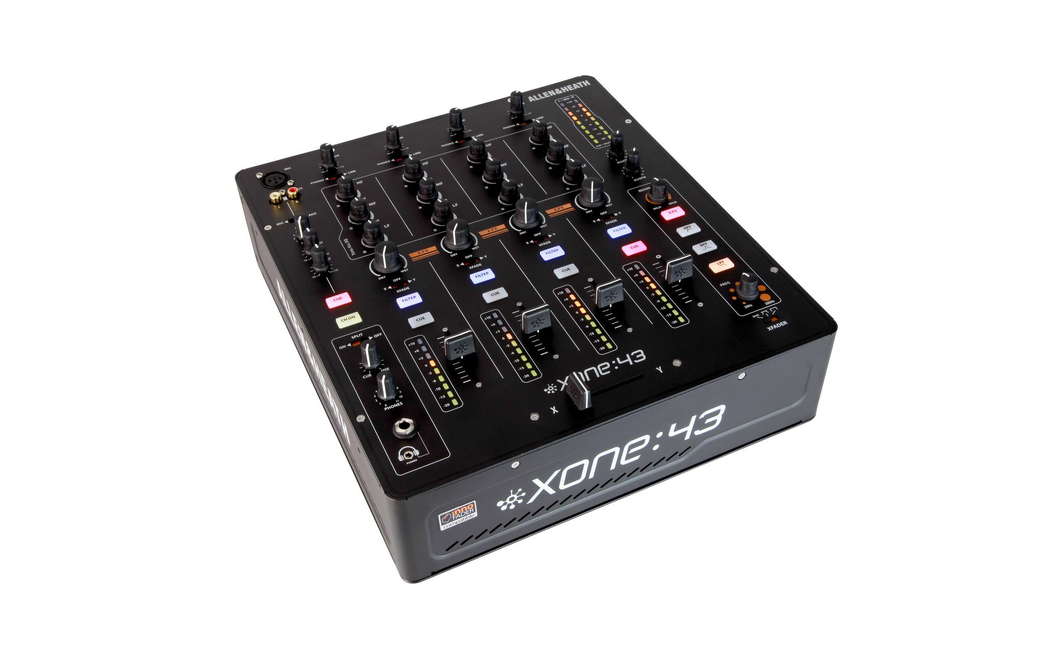 DJ-Mixer XONE:43<br>4-Kanal Analog-DJ-Mixer