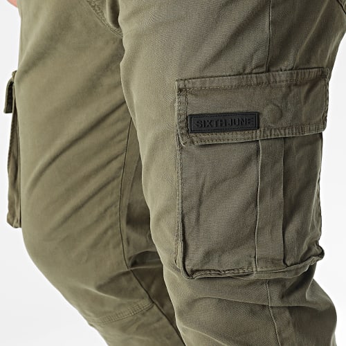 Pantalon Cargo 23508 Vert Kaki