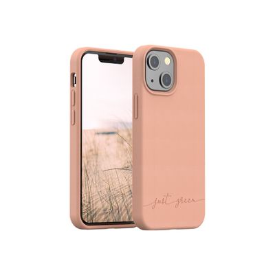 Just Green - coque de protection pour Iphone 13 Mini - corail