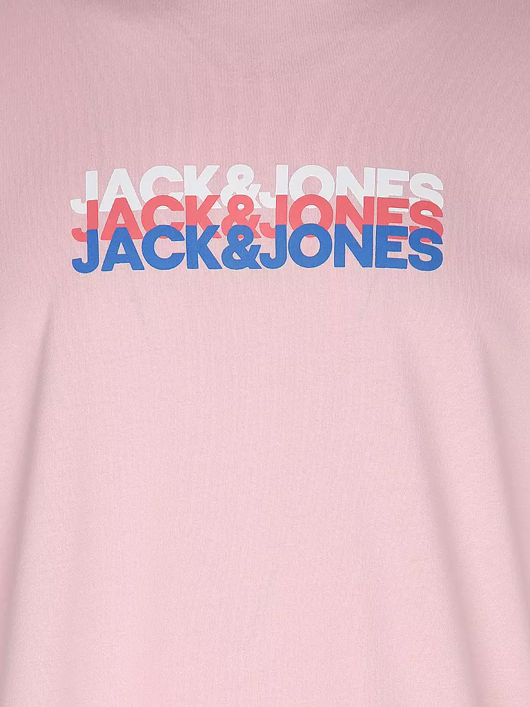 JACK & JONES T-Shirt JJCYBER rosa