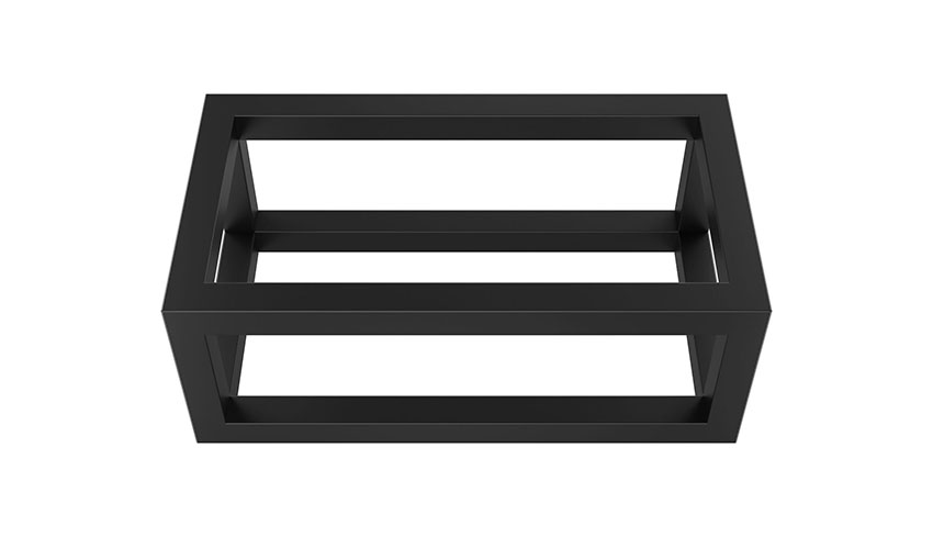 Mueller Black frame voor fontein 40x22cm zwart mat