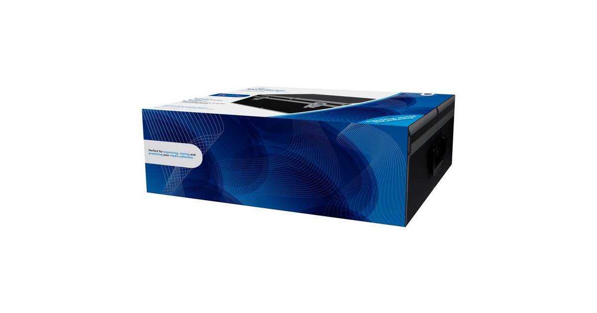MediaRangeCD/DVD Koffer 500-x  (Zwart, Retail)