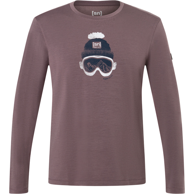 Super.Natural Herren Gogeanie Brush Longsleeve