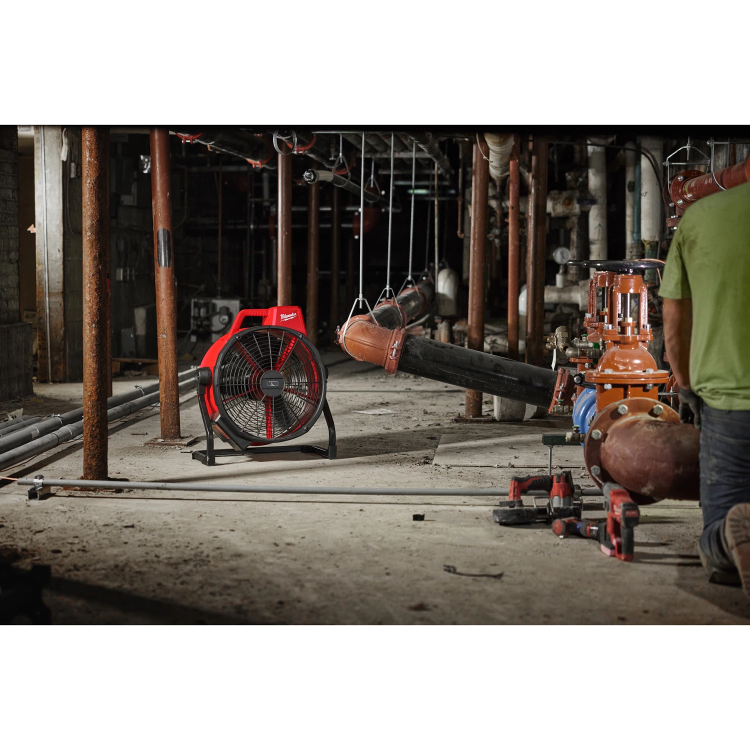 Milwaukee M18 ARFHP-0 luchtventilator