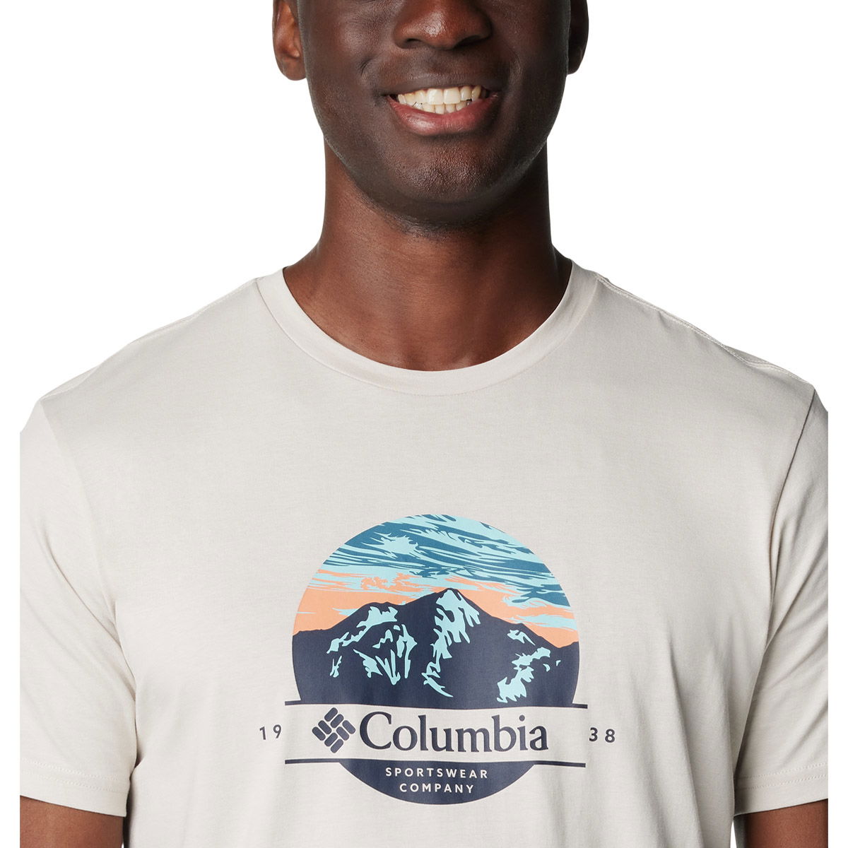 Columbia Path Lake Graphic T-shirt Herre