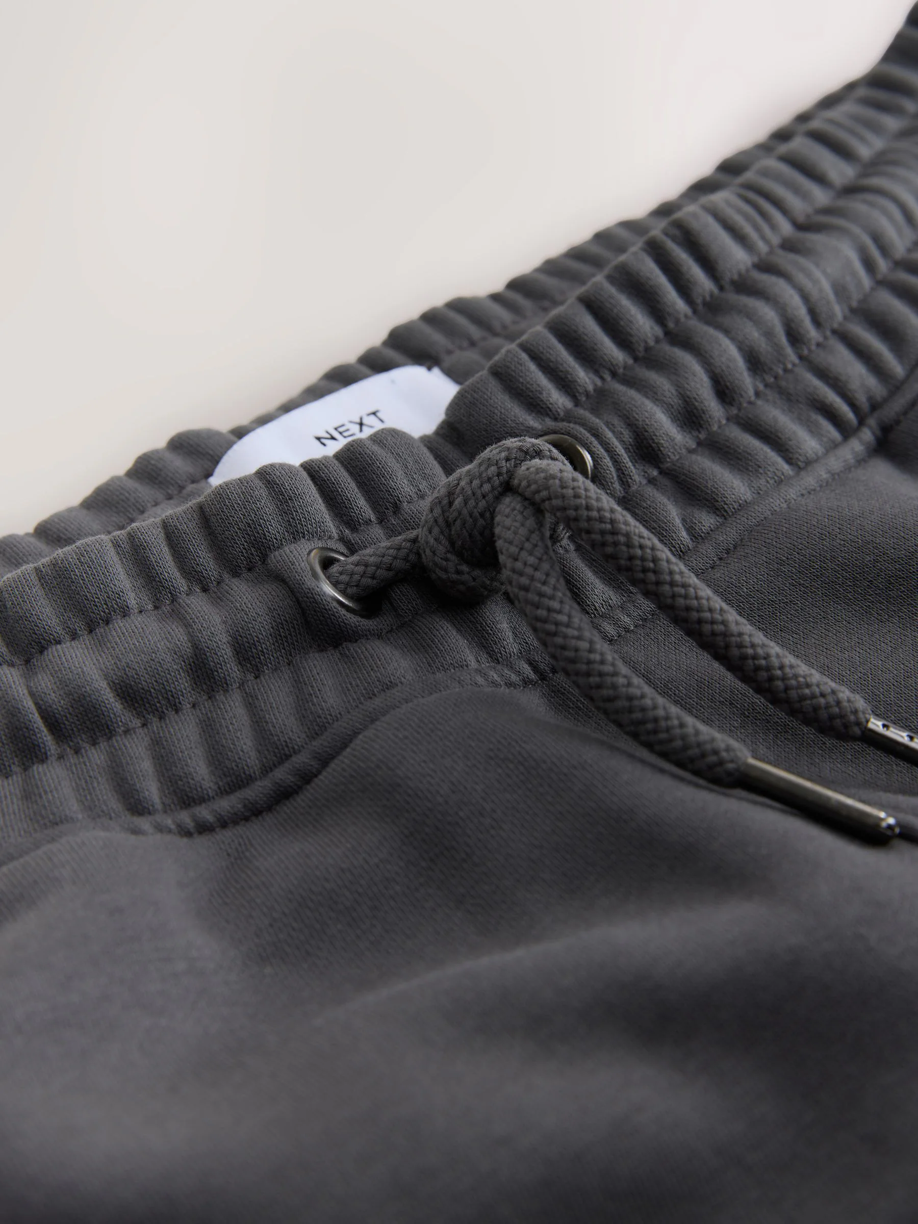 Leisteen grijs - Slim Fit - Katoenrijke Jersey Joggingbroeken